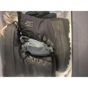 Mackage Black Hero Boot Size 11 Mens US 44 EU $750 MSRP